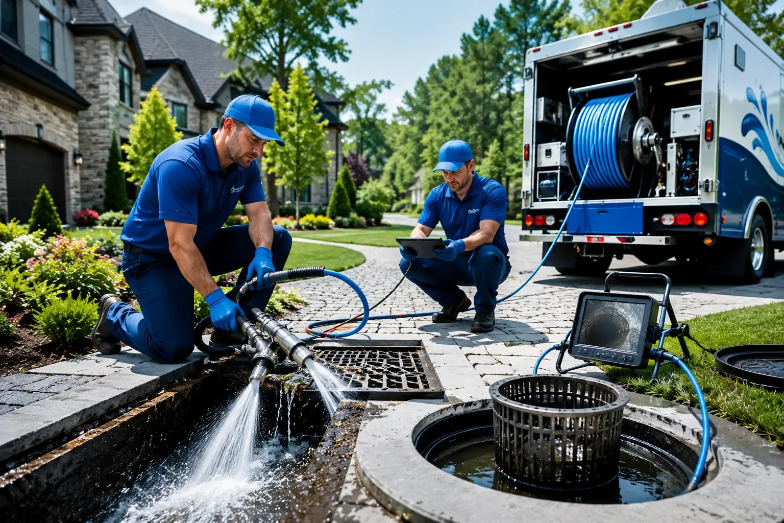 Local outdoor drain cleaning professionals in Lee, FL