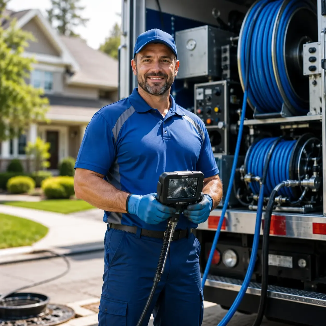 Local outdoor drain cleaning specialists in Lee, FL